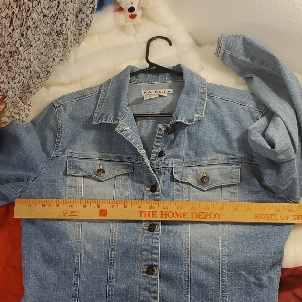 A.M.I.☆ Jean Jacket - Picture 6 of 7